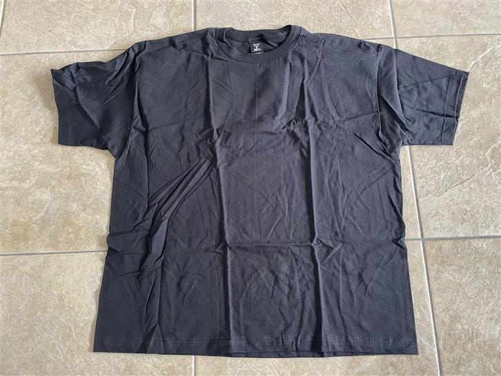 Hanes USA Beefy katoen Tshirt T-Shirt S - 2XL - 6 stuks, Kleding | Heren, T-shirts, Zo goed als nieuw, Overige maten, Zwart, Ophalen of Verzenden