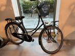 Mooie zwarte stadsfiets, Ophalen, Overige merken, 53 tot 56 cm, Gebruikt