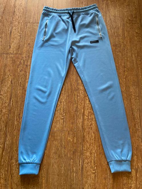 Prachtige blauwe trainingsbroek van Aspact, Kleding | Heren, Sportkleding, Zo goed als nieuw, Maat 52/54 (L), Blauw, Ophalen of Verzenden