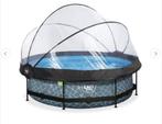Zwembad inc. warmtepomp & zoutwatersysteem (onderhoudsarm!), Gebruikt, Minder dan 80 cm, Rond, 300 cm of meer