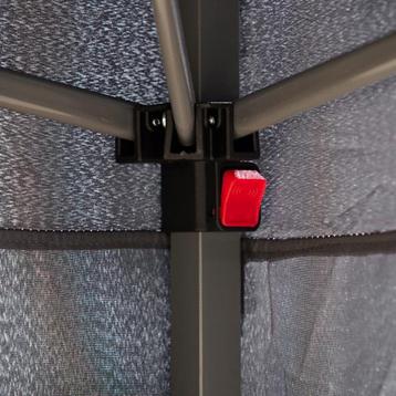 Partytent over een zwembad jacuzzi beschutting zon en regen beschikbaar voor biedingen