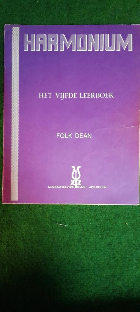 Harmonium - Het Vijfde Leerboek, Muziek en Instrumenten, Bladmuziek, Gebruikt, Les of Cursus, Overige genres, Piano, Keyboard
