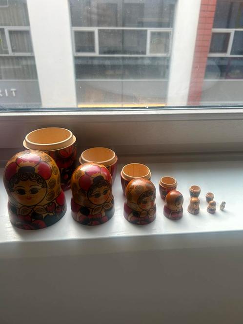 Matroesjka pop – 7-delig, Huis en Inrichting, Woonaccessoires | Overige, Zo goed als nieuw, Ophalen of Verzenden