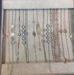20 stuks Zilver 925 dames armbanden Swarovski modellen, Nieuw, Ophalen of Verzenden, Zilver