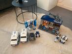 Compleet Playmobil Politie Station met voertuigen!, Ophalen of Verzenden, Gebruikt, Complete set