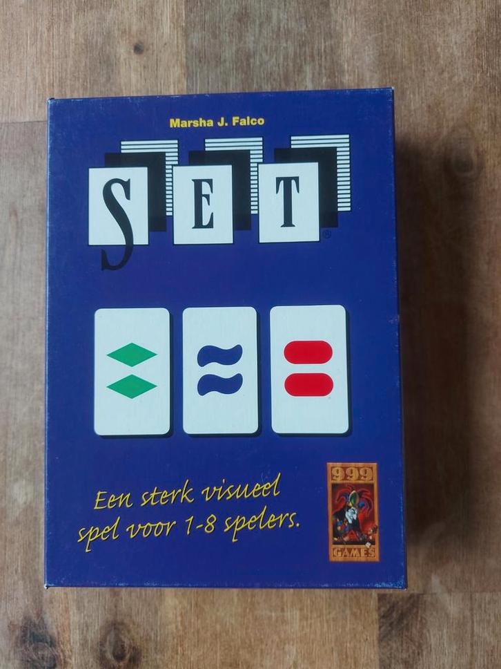SET Kaartspel - Visueel en Uitdagend!, Hobby en Vrije tijd, Gezelschapsspellen | Bordspellen, Zo goed als nieuw, Een of twee spelers