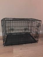Mooie zwarte bench maat M! 76x46x54 cm, Dieren en Toebehoren, Hondenhokken, Ophalen, Zo goed als nieuw, 75 tot 110 cm, Minder dan 65 cm