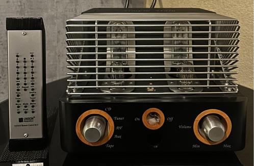Unison Research Simply Italy buizenversterker, Audio, Tv en Foto, Versterkers en Receivers, Zo goed als nieuw, Stereo, Minder dan 60 watt