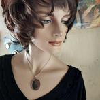 Een prachtige silvere hanger Carneool 5,5 x 3, Nieuw, Ophalen of Verzenden, Zilver, Overige kleuren