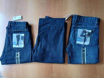 3 Jeans, blauw, Esmara, stretch, straight maat 40 beschikbaar voor biedingen