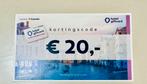 1 x 20 kortingscode voor hotelgiftcard, Tickets en Kaartjes, Eén persoon, Kortingsbon, Overige typen