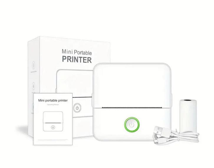 [NIEUW] Mini Labelprinter, Computers en Software, Labelprinters, Nieuw, Azerty, Etiket, Verzenden