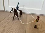 Schleich voltige set, Ophalen of Verzenden, Zo goed als nieuw, Paard, Beeldje of Figuurtje