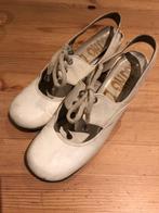 Damesschoenen wit vintage maat 37,5, Pumps, Wit, Ophalen of Verzenden, Gedragen