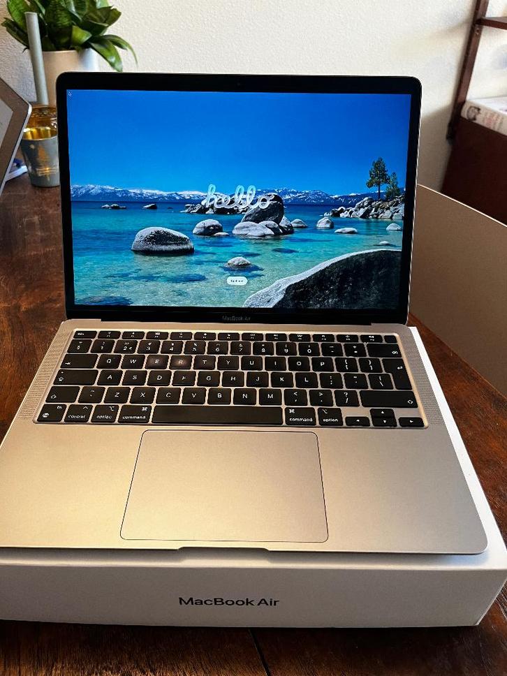 MacBook Air M1 2020, Computers en Software, Apple Macbooks, Zo goed als nieuw, MacBook Air, 13 inch, 3 tot 4 Ghz, 256 GB, 8 GB
