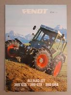Tractor folder Fendt ALLRAD-GT 365 GTA 380 GTA 380 GHA, Boeken, Folder, Ophalen of Verzenden, Zo goed als nieuw