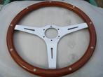 Houten stuur mahonie 36 cm met metalen nagels, Auto-onderdelen, Ophalen of Verzenden, Nieuw, Overige automerken