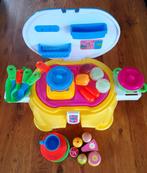 Kleurig Kinder keukentje inklapbaar, Ophalen of Verzenden, Gebruikt, Kunststof, Speelkeuken
