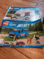Lego city auto met caravan, Ophalen of Verzenden, Zo goed als nieuw, Complete set, Lego