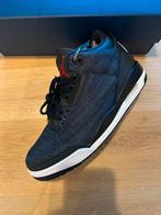 Nike Air Jordan 3 Levi Indigo, Kleding | Heren, Schoenen, Ophalen of Verzenden, Nieuw, Blauw