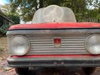 2 Vintage Moskvich rode trapauto, Ophalen of Verzenden