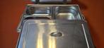 3X Chafing dishes, Huis en Inrichting, Keuken | Keukenbenodigdheden, Ophalen, Zo goed als nieuw