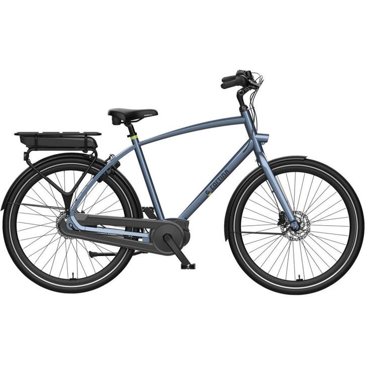 CORTINA Fiets E-Tide H50 Heren Blauw 50cm 2024, Fietsen en Brommers, Elektrische fietsen, Nieuw, Cortina, 47 tot 51 cm
