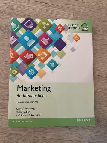Marketing: An Introduction - Armstrong & Kotler beschikbaar voor biedingen