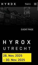 Hyrox utrecht womens double vrijdag, Twee personen