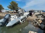 Motorboot / speedboot / rib, Watersport en Boten, Zo goed als nieuw, Benzine, 200 pk of meer, Overige materialen