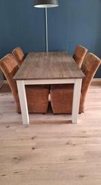 eetkamerstoelen, Huis en Inrichting, Ophalen, Overige kleuren, Zo goed als nieuw, Vier
