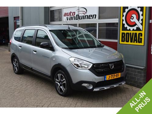 Dacia Lodgy 1.3 TCe Stepway 7p. O.a: Trekhaak, PDC, Camera,, Auto's, Dacia, Te koop, Lodgy, ABS, Achteruitrijcamera, Airbags, Airconditioning