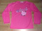 roze longsleeve met hartje en pailletten mt 146/152, Meisje, Ophalen of Verzenden, Zo goed als nieuw, Shirt of Longsleeve