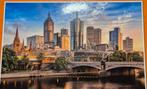Legpuzzel stadsbeeld Melbourne 1000 stukjes, Ophalen of Verzenden, 500 t/m 1500 stukjes, Zo goed als nieuw