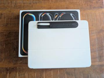Ipad Pro M4 256gb + apple folio + magic pencil + paperlike beschikbaar voor biedingen