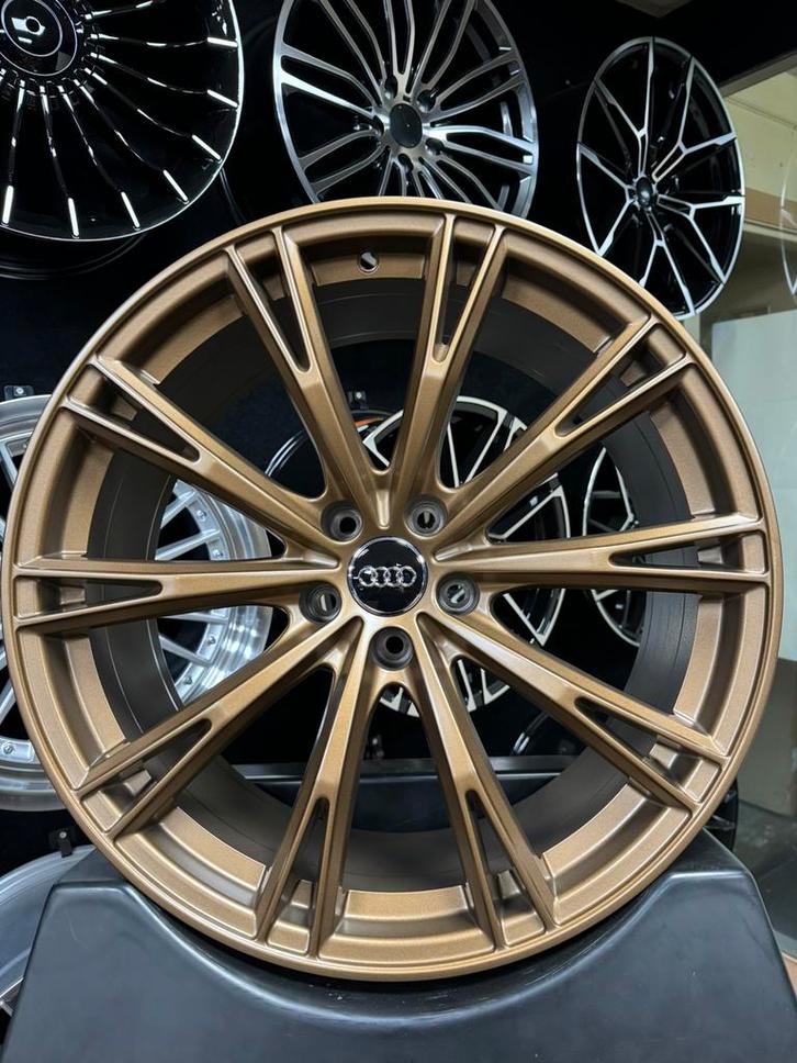 20 inch velgen voor Audi ABT look 5x112 A4 A5 A6 A7 Q3 Q5 VW, Auto-onderdelen, Banden en Velgen, Velg(en), 20 inch, Personenwagen