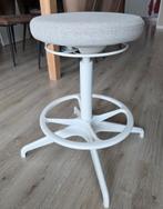 Ikea LIDKULLEN zit/sta kruk beige, Ophalen of Verzenden, Zo goed als nieuw, IJzer