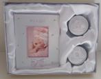 Cadeau set tand + haarlokdoosje roze NIEUW €11,95 voor €8.95, Kinderen en Baby's, Kraamcadeaus en Geboorteborden, Ophalen of Verzenden