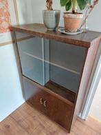 Antieke vitrinekast, Huis en Inrichting, Kasten | Vitrinekasten, Glas, 100 tot 150 cm, 50 tot 100 cm, 25 tot 50 cm