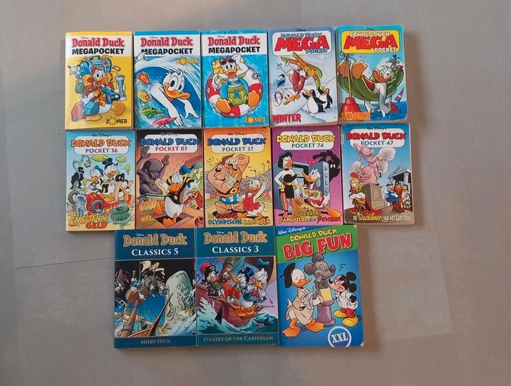 Donald duck pockets, Boeken, Stripboeken, Gelezen, Meerdere stripboeken, Ophalen of Verzenden