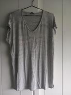 Zwart wit t-shirt, Wit, Maat 46/48 (XL) of groter, Ophalen of Verzenden, Zo goed als nieuw