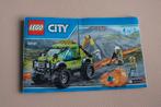 Lego city 60121 vulkaan onderzoek truck, Kinderen en Baby's, Speelgoed | Duplo en Lego, Ophalen of Verzenden, Lego, Zo goed als nieuw
