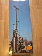 merk: Liebherr LB28 boorstelling Merk: NZG Schaal: 1:50, Hobby en Vrije tijd, Ophalen of Verzenden, Zo goed als nieuw, Hijskraan, Tractor of Landbouw