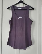 Hunkemoller Bodique mouwloze top, grijs/lila, maat L, Hunkemöller, Ophalen of Verzenden, Grijs, Hemd