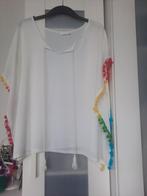 Zomers blousje Ibiza Style, Ophalen of Verzenden, Zo goed als nieuw, Maat 38/40 (M), Wit