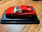 Bburago schaalmodel van een Ferrari Testarossa uit 1984., Ophalen of Verzenden, Zo goed als nieuw, Auto, Bburago