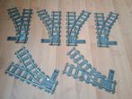 6x Wissels 9 volt LEGO trein treinen., Ophalen of Verzenden, Gebruikt, Lego