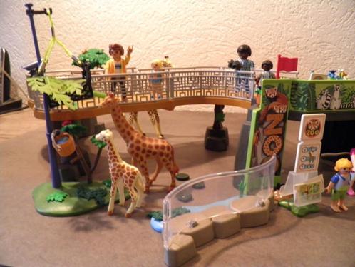 Playmobil dierentuin 70341 met doos en bouwplan. Netjes, Kinderen en Baby's, Speelgoed | Playmobil, Zo goed als nieuw, Complete set