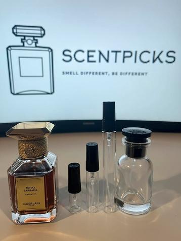Guerlain Tonka sarrapia extrait 75 sample/decant/tester beschikbaar voor biedingen