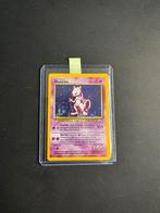 Mewtwo Base Set (unlimited) 10/102 Pokemon, Ophalen of Verzenden, Zo goed als nieuw, Losse kaart, Foil
